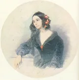 Евдокия Ростопчина (1811-1858) - русская поэтесса и писательница XIX века. Художественный портрет.