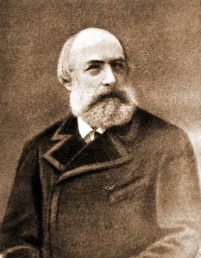 Александр Пальм (1822-1885) - русский поэт, прозаик и драматург. Художественный портрет.