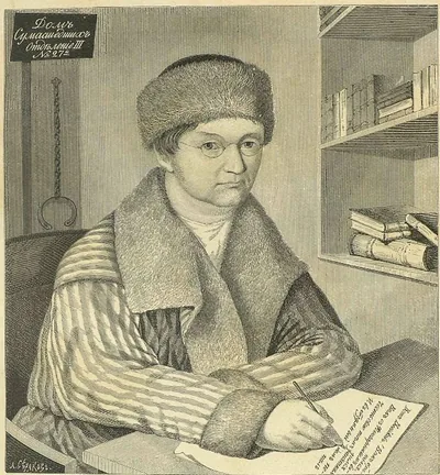 Александр Воейков (1779-1839) - русский поэт-сатирик, переводчик и журналист. Художественный портрет.