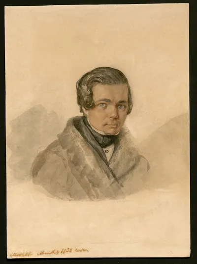 Алексей Кольцов (1809-1842) - воронежский поэт XIX века. Художественный портрет.