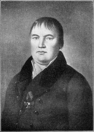 Алексей Мерзляков (1778-1830) - русский поэт, критик и профессор Московского университета. Художественный портрет.