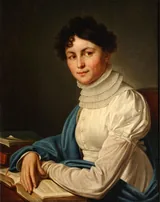 Анна Бунина (1774-1829) - русская поэтесса начала XIX века. Художественный портрет.