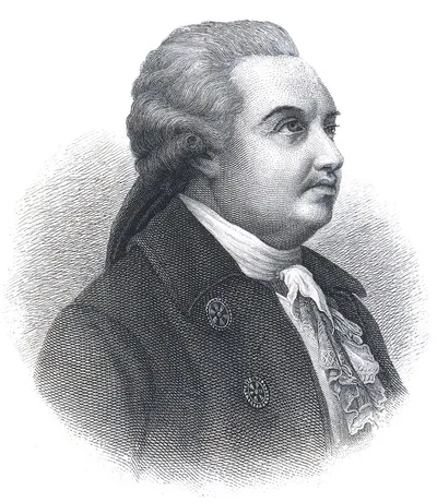 Денис Иванович Фонвизин (ум. 1792) - русский драматург, сатирик, переводчик. Художественный портрет.