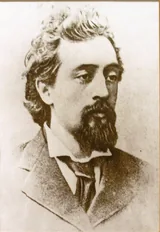 Дмитрий Садовников (1847-1883) - русский поэт. Художественный портрет.