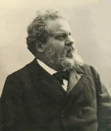Джозуэ Кардуччи (1835-1907) - итальянский поэт и нобелевский лауреат. Художественный портрет.