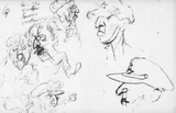 Эдуард Багрицкий (1895-1934) - русский советский поэт. Художественный портрет.