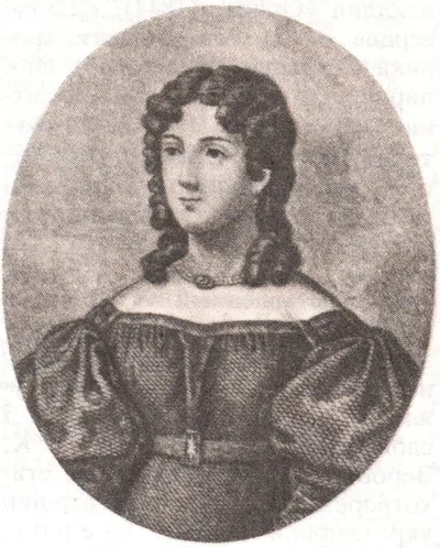 Елизавета Кульман (1808-1825) - русская поэтесса, переводчица и полиглот. Художественный портрет.