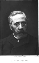 Эжен Манюэль (1823-1901) - французский поэт, драматург и педагог. Художественный портрет.