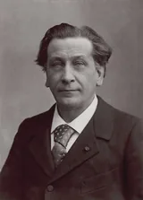 Франсуа Коппе (1842-1908) - французский поэт, драматург и прозаик. Художественный портрет.