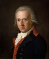 Фридрих фон Маттисон (1761-1831) - немецкий поэт. Художественный портрет.