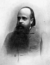 Григорий Мачтет (1852-1901) - русский писатель и поэт-народник. Художественный портрет.