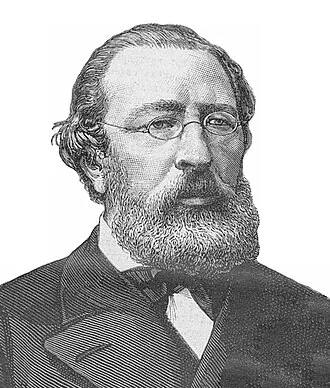 Иван Аксаков (1823-1886) - поэт, публицист и редактор. Художественный портрет.