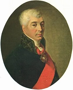 Иван Дмитриев (1760-1837) - русский поэт и государственный деятель конца XVIII - начала XIX века, мастер песенной и басенной формы. Художественный портрет.