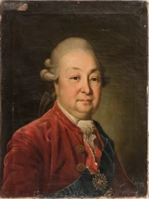 Иван Елагин (1725-1793) - поэт и переводчик XVIII века, историк и руководитель придворных театров. Художественный портрет.