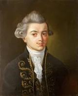 Иван Хемницер (1745-1784) - русский баснописец и дипломат XVIII века. Художественный портрет.