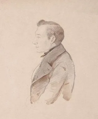 Михаил Суханов (1800-1843) - русский крестьянский поэт-самоучок. Художественный портрет.