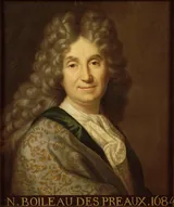 Никола Буало (1636-1711) - французский поэт, сатирик и теоретик классицизма. Художественный портрет.