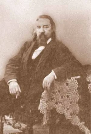 Николай Кроль (1823-1871) - русский поэт и сатирик 1850-1860-х годов. Художественный портрет.