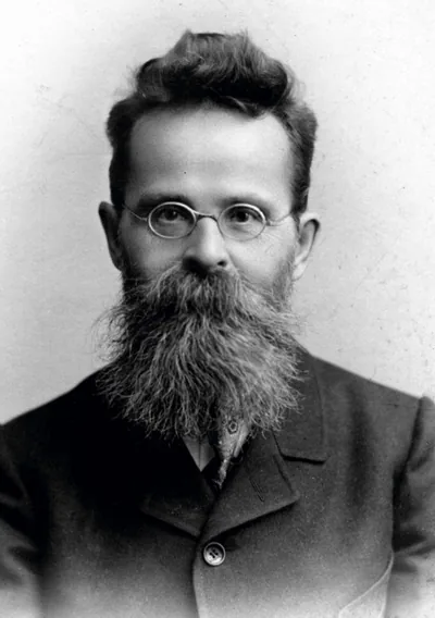 Николай Морозов (1854-1946) - русский поэт, мемуарист и популяризатор науки. Художественный портрет.
