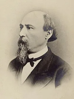 Николай Некрасов (1821-1878) - поэт и журналист XIX века. Художественный портрет.