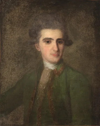 Николай Струйский (1749-1796) - русский поэт-дилетант екатерининской эпохи. Художественный портрет.