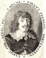 Пауль Флеминг (1609-1640) - немецкий поэт XVII века. Художественный портрет.