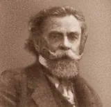 Пётр Быков (1843-1930) - русский поэт, переводчик. Художественный портрет.