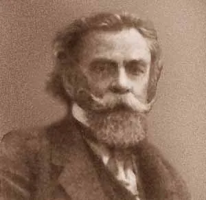 Пётр Быков (1843-1930) - русский поэт, переводчик. Художественный портрет.