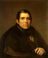 Пётр Плетнёв (1792-1865) - русский поэт, критик, педагог и издатель. Художественный портрет.