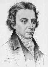 Роберт Саути (1774-1843) - английский поэт, прозаик и историк. Художественный портрет.