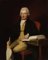 Уильям Купер (1731-1800) - английский поэт XVIII века. Художественный портрет.