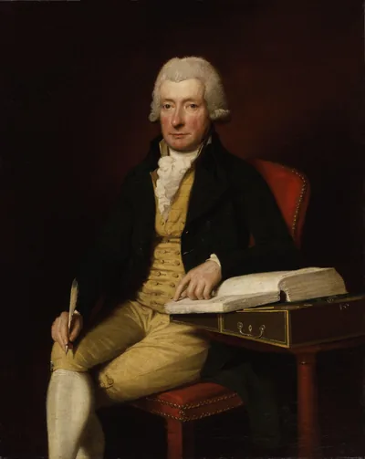 Уильям Купер (1731-1800) - английский поэт XVIII века. Художественный портрет.