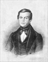 Владимир Бенедиктов (1807-1873) - русский поэт и переводчик XIX века. Художественный портрет.