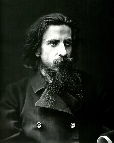 Владимир Соловьёв (1853-1900) - философ, поэт, публицист и литературный критик. Художественный портрет.