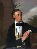 Владислав Сырокомля (1823-1862) - польский поэт и переводчик. Художественный портрет.