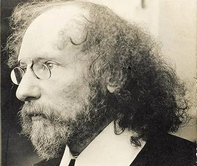 Вячеслав Иванов (1866-1949) - русский поэт-символист Серебряного века. Художественный портрет.
