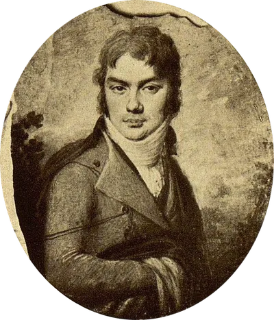 Яков Галенковский (1777-1815) - русский поэт, критик, переводчик и издатель начала XIX века. Художественный портрет.