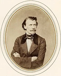 Яков Полонский (1819-1898) - поэт XIX века. Художественный портрет.