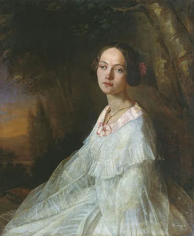 Юлия Жадовская (1824-1883) - русская поэтесса, прозаик и переводчица XIX века. Художественный портрет.