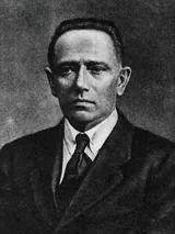Юргис Казимирович Балтрушайтис (1873-1944) - литовский и русский поэт-символист, переводчик и дипломат. Художественный портрет.